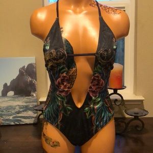 Christian Auddigier peacock suit